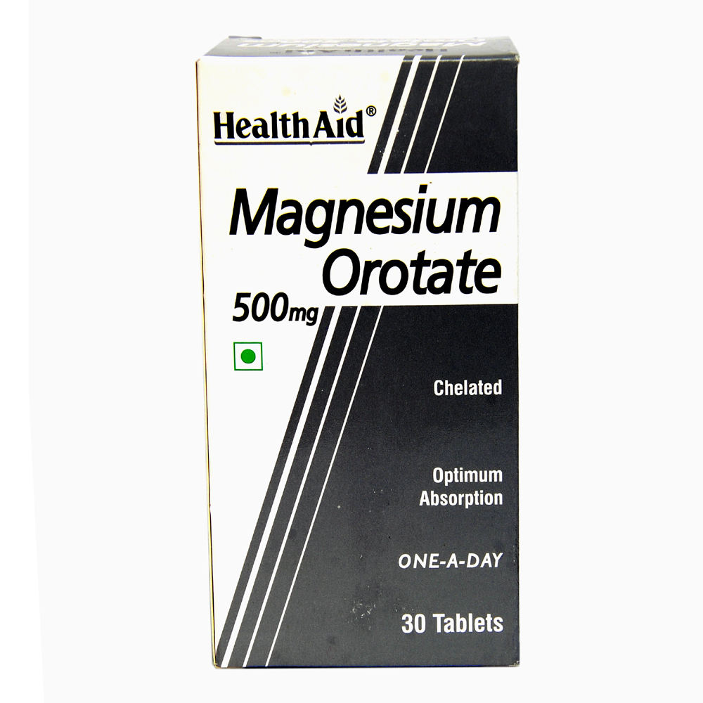 HEALTHAID MAGNESIUM OROTATE 500MG TABLET