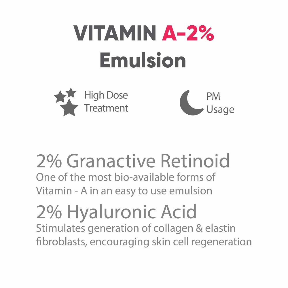 COSIQ Vitamin A-2% Granactive Retinoid Emulsion (Pack 2)